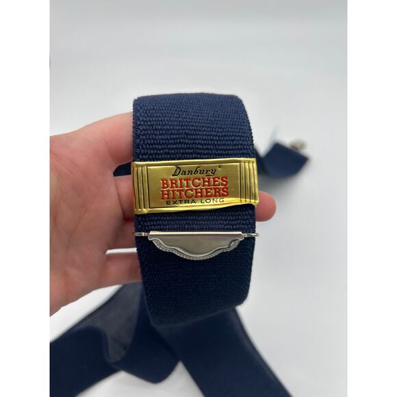 Danbury HIM II Britches Hitchers Suspenders NEW Extra Long Auburn Tiger Y-Back - Picture 4 of 7